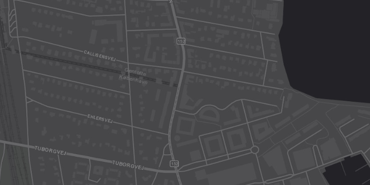 Map of Training by Harold at Strandvejen 70, 2900 Hellerup